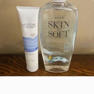 Avon Skin So Soft Original Bath Oil & Moisture Therapy Intensive Cream